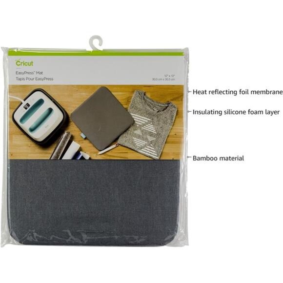 Cricut EasyPress Mat (12" x 12"), Protective Resistant Mat for Heat Press - Picture 4 of 7